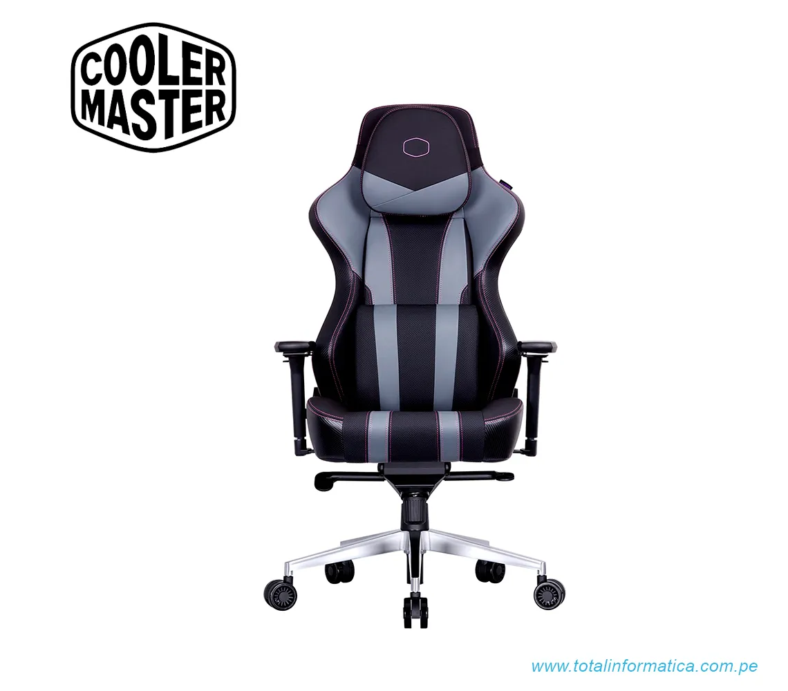 SILLA GAMER COOLER MASTER CALIBER X2  GAMING COLOR GRAY - imagen 1