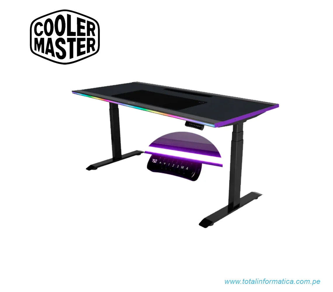 MESA/ESCRITORIO PARA JUEGOS COOLER MASTER GD160 (US) ARGB GAMING - imagen 2