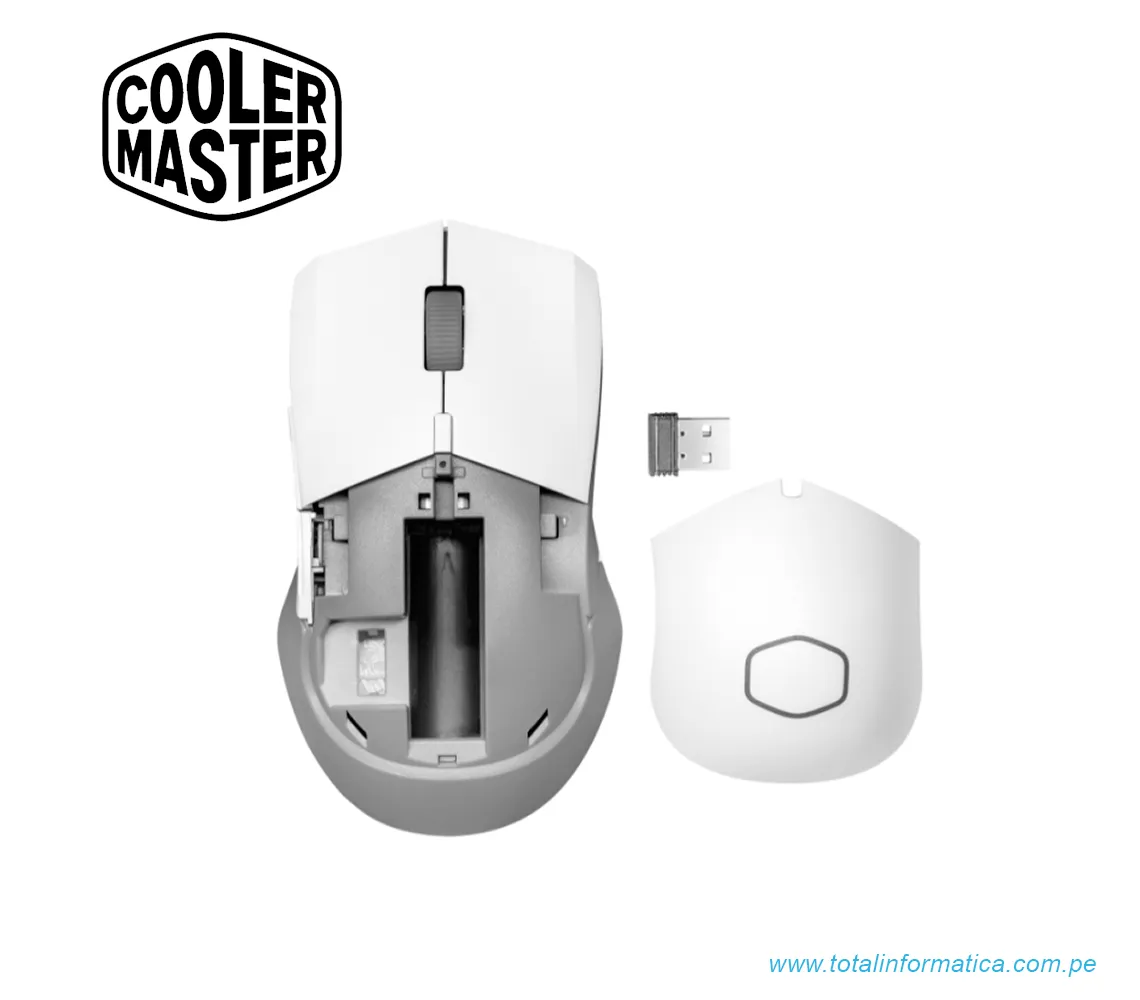 MOUSE COOLER MASTER MM311 WIRELESS WHITE MATTE-OPTICO INALAMBRICO USB - imagen 2