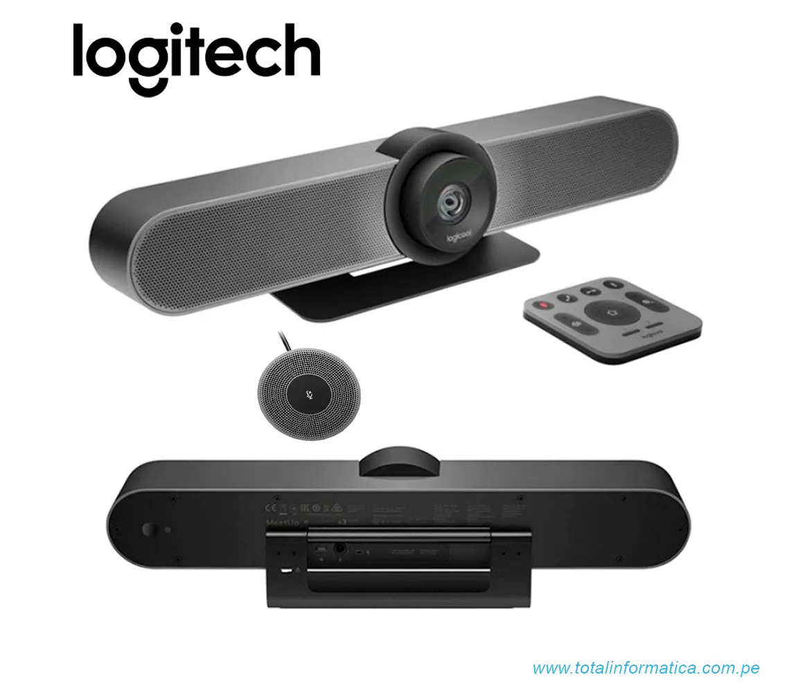 CAMARA EMPRESARIAL LOGITECH B2B MEETUP + EXPANSION MIC, USB, NEGRO(960-001201) - imagen 2