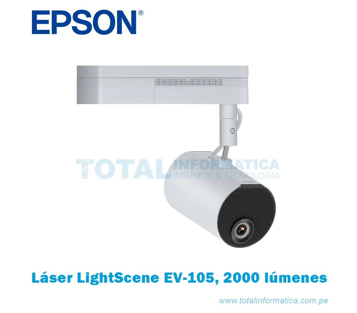 PROYECTOR LÁSER EPSON LIGHTSCENE EV-105, 2000 LÚMENES - imagen 1