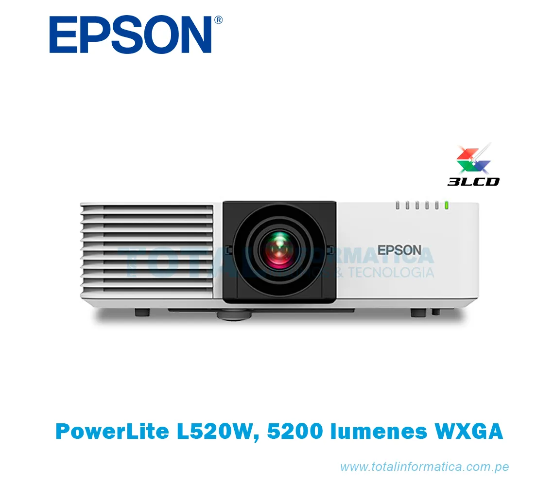 PROYECTOR LÁSER POWERLITE L520W, 5200 LUMENES WXGA - imagen 1