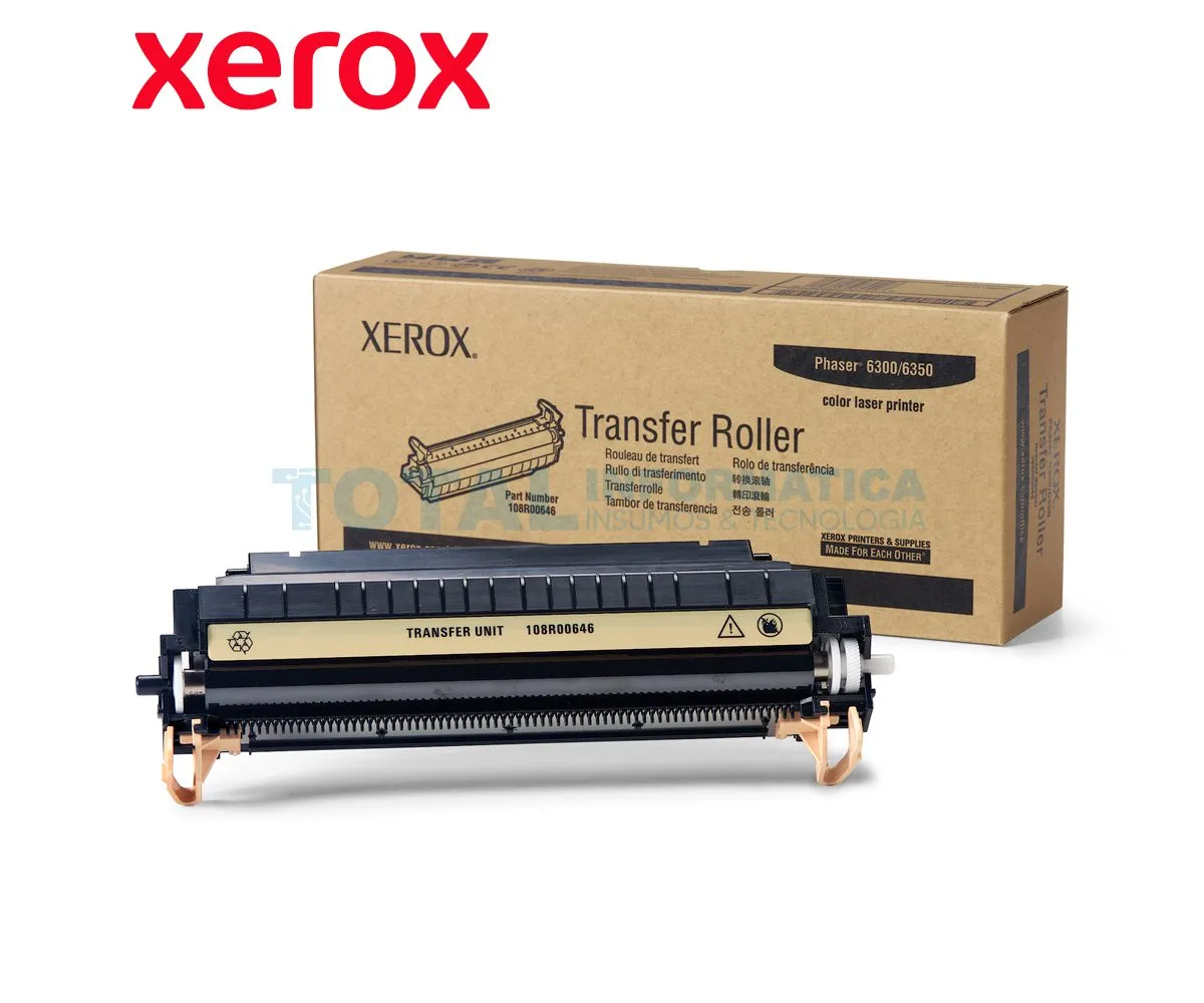 RODILLO DE TRANSFERENC XEROX ( 108R00646 ) PHASER 6300, 6350, 6360 - imagen 2