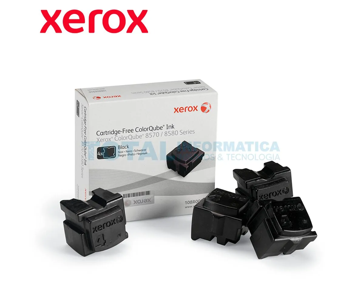 TINTA SOLIDA XEROX ( 108R00820 ) BLACK, 14K - imagen 2