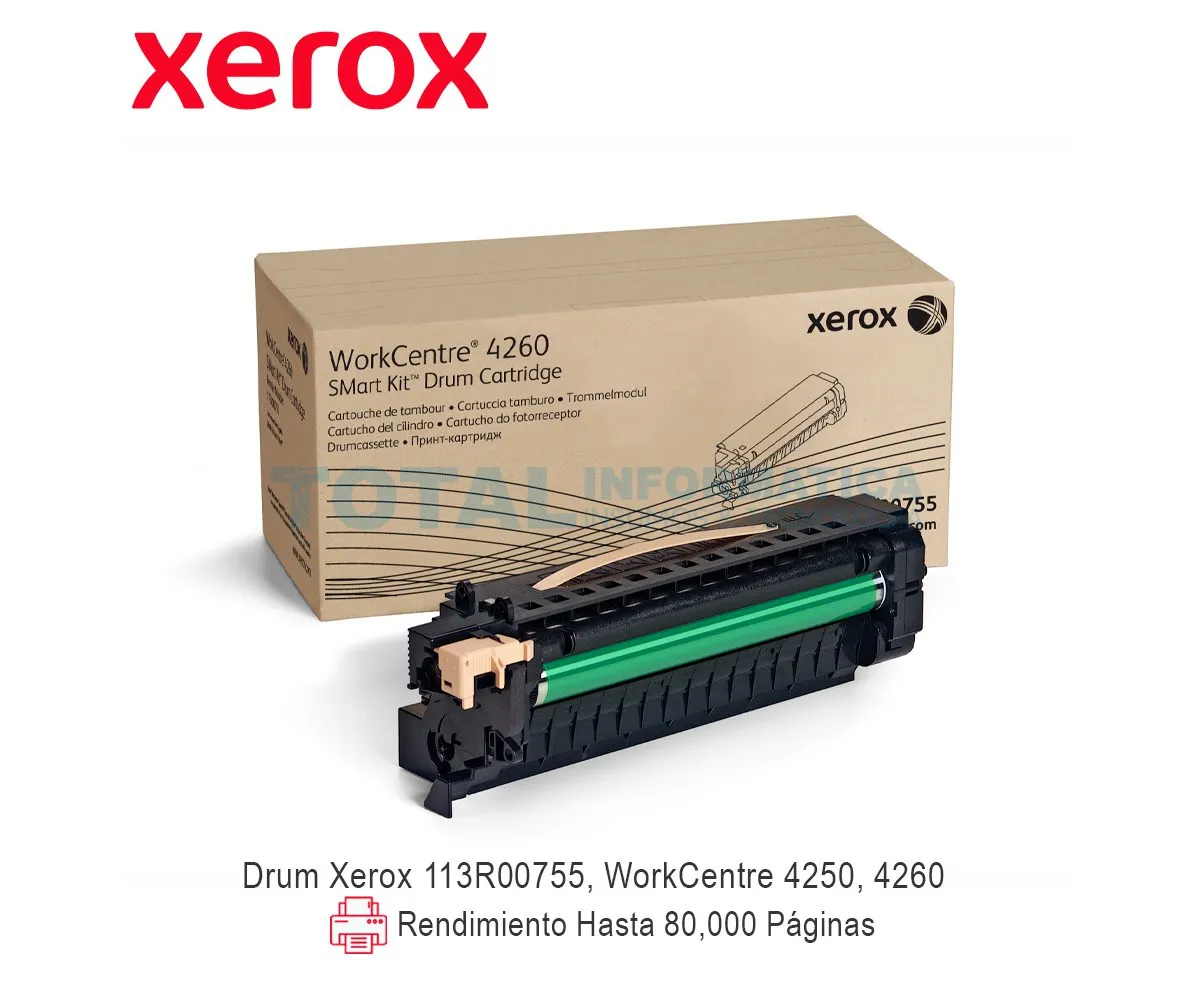 TAMBOR XEROX ( 113R00755 ) WORKCENTRE 4250, 4260 80K - imagen 1