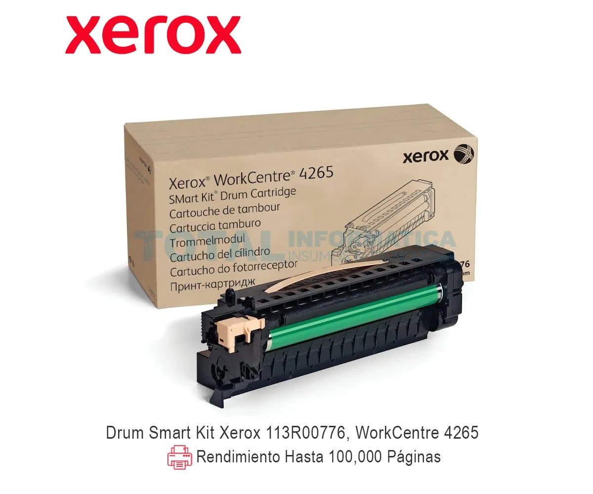 KIT DRUM XEROX ( 113R00776 ) PARA WORKCENTRE 4265 - imagen 1