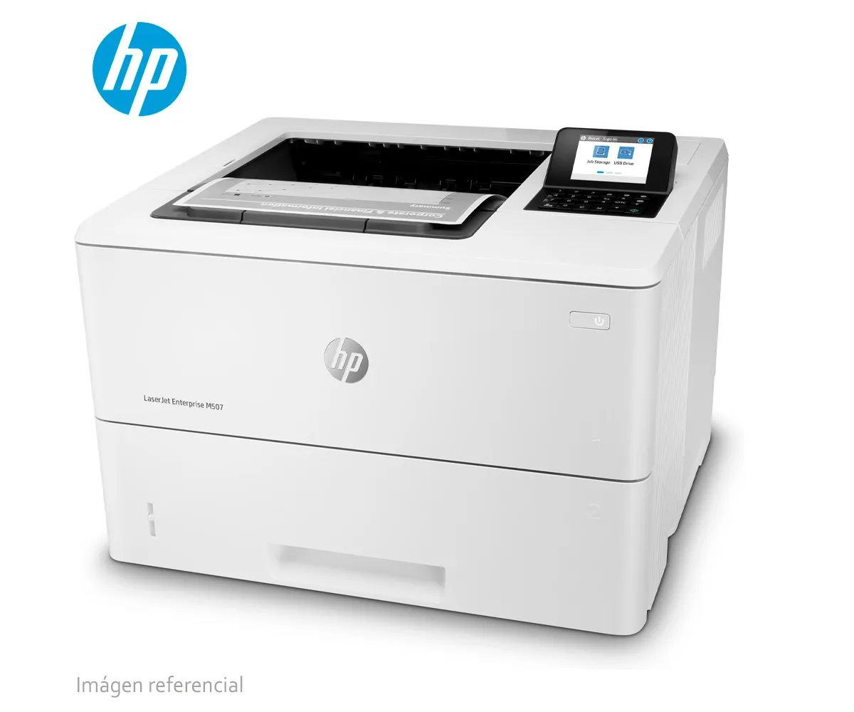 IMPRESORA HP LASERJET ENTERPRISE M507DN, 43 PPM,1200 X 1200 DPI, LAN, USB 2.0. - imagen 2
