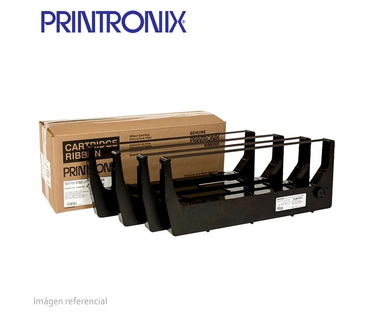 CINTA PRINTRONIX 255048-402, (P7000, P8000) PAQUETE DE 4, 3.000 IMPRESIONES - imagen 1