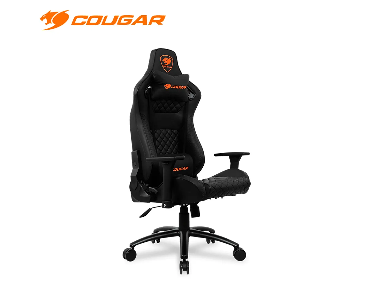 SILLA COUGAR CHAIR EXPLORE S BLACK,GAMING - imagen 2