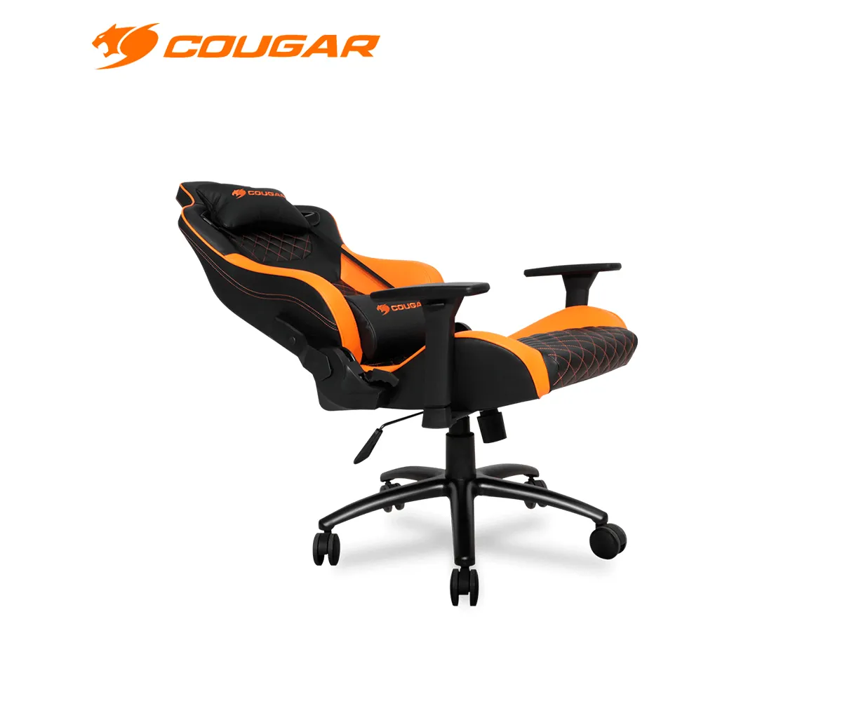 SILLA GAMER COUGAR EXPLORE S, RECLINACIÓN 155º, BLACK/ORANGE - imagen 3