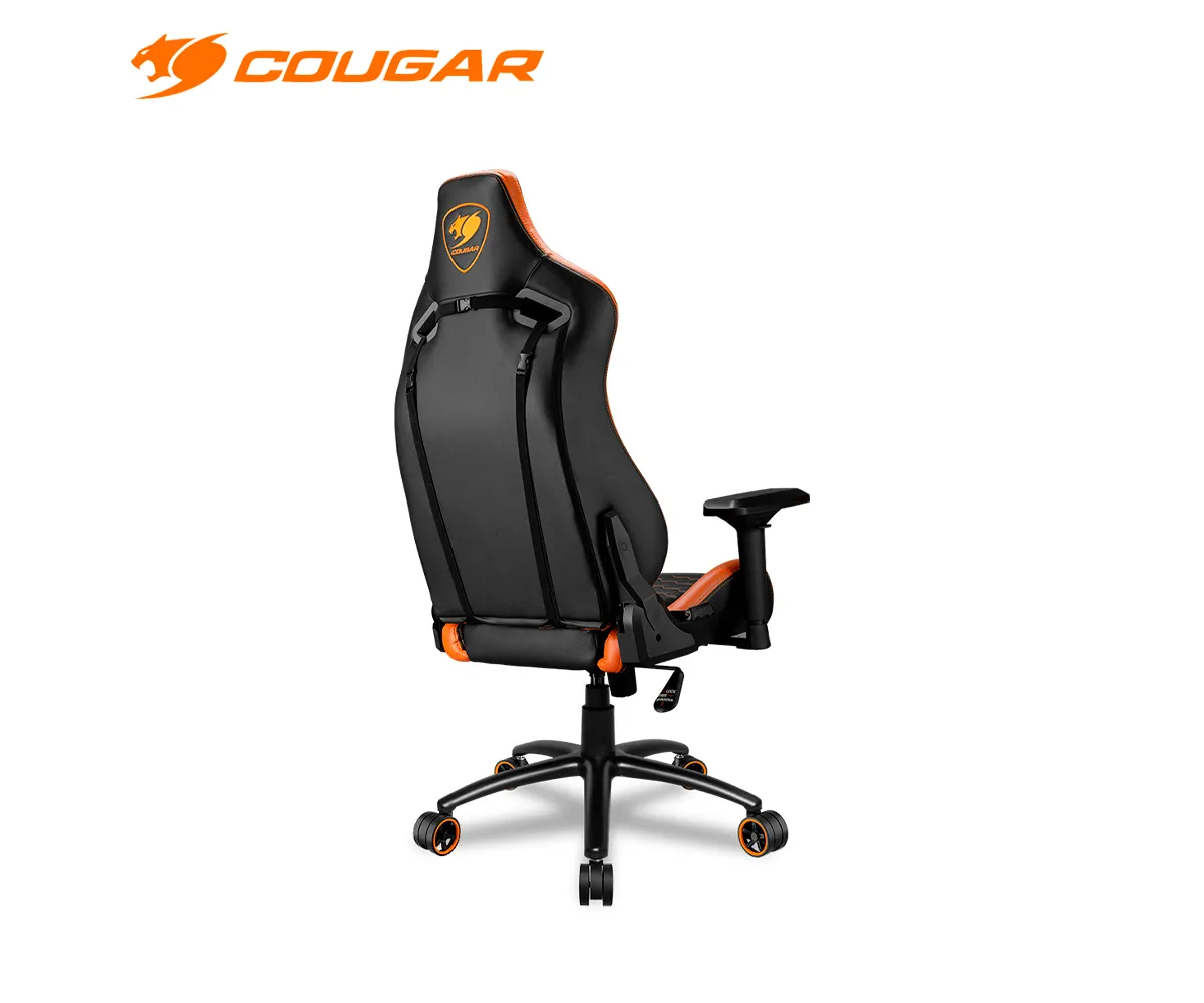 SILLA COUGAR OUTRIDER, GAMING, BLACK/ORANGE - imagen 3