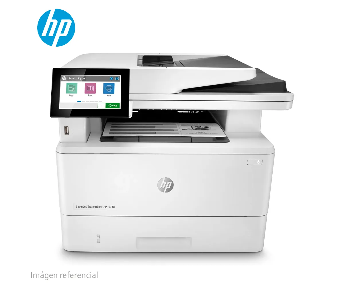 IMPRESORA HP LASERJET ENTERPRISE M430F 3PZ55A, MULTIFUNCIONAL, BLANCO Y NEGRO, LÁSER - imagen 1