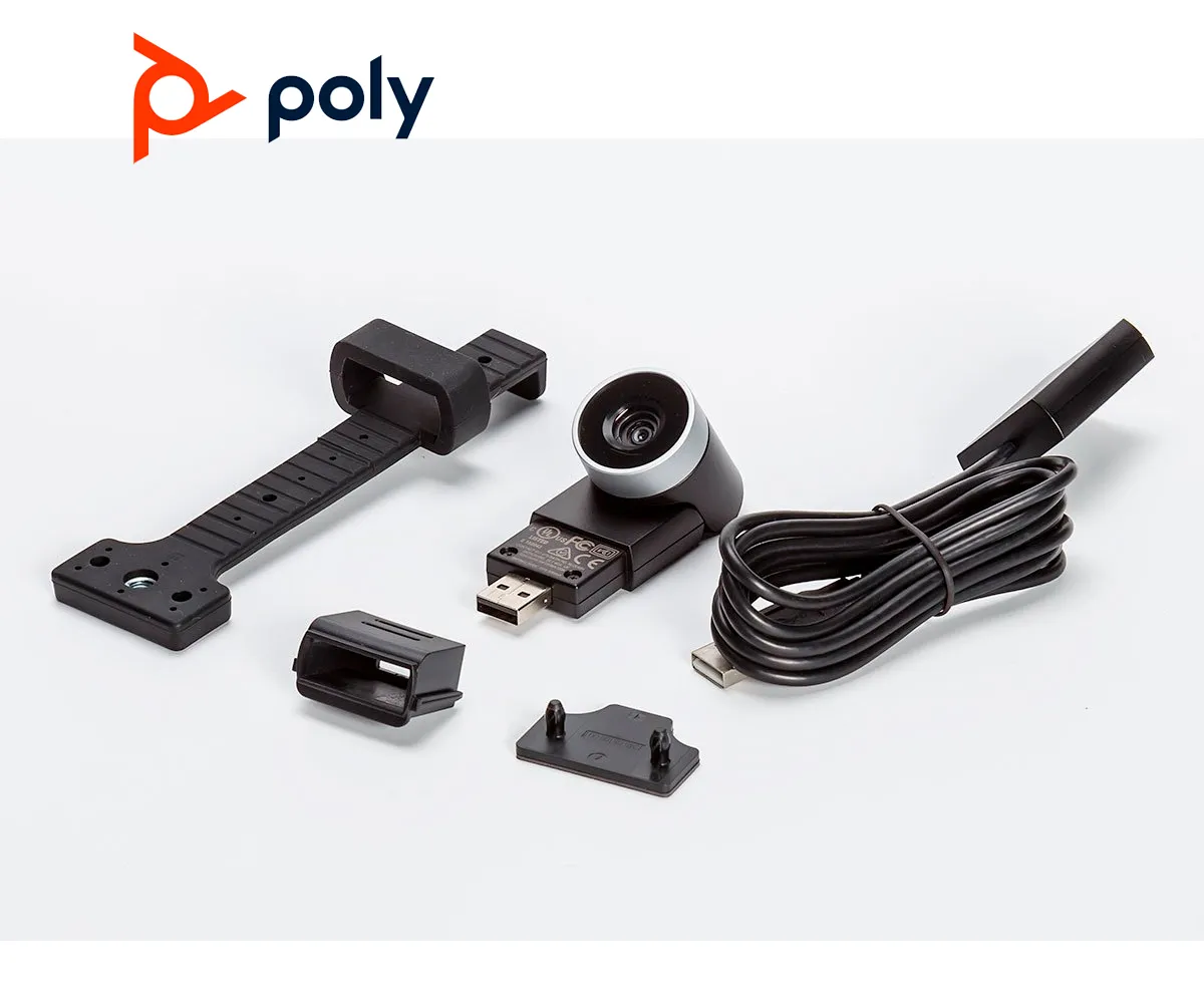 CÁMARA DE VIDEOCONFERENCIA POLY EAGLEEYE, USB, 1920 x 1080, FULL HD, NEGRO - imagen 3