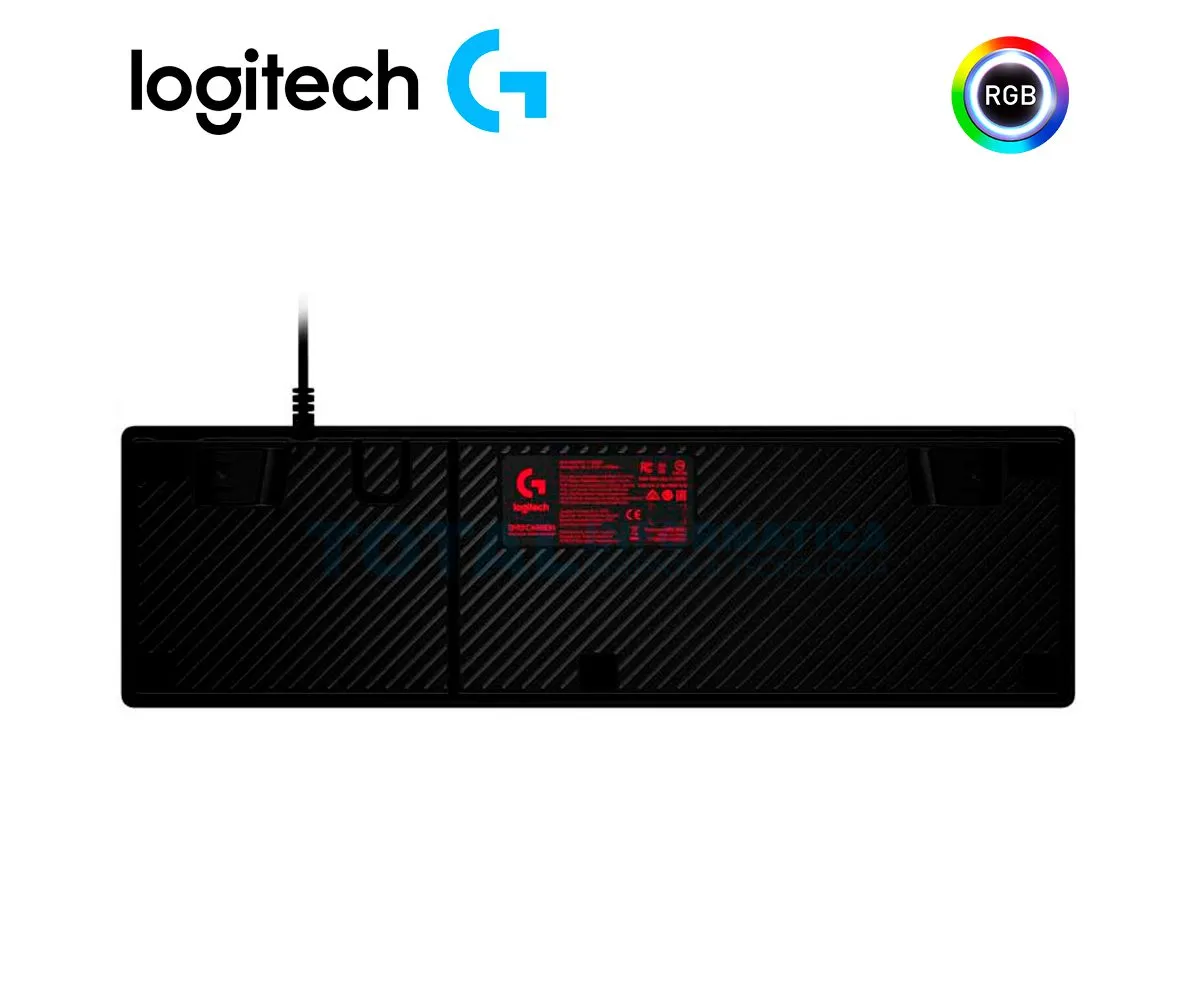 TECLADO GAMING LOGITECH G413 ( 920-008300 ) ROJO BACKLIGHT MECANICO CARBONO - imagen 3