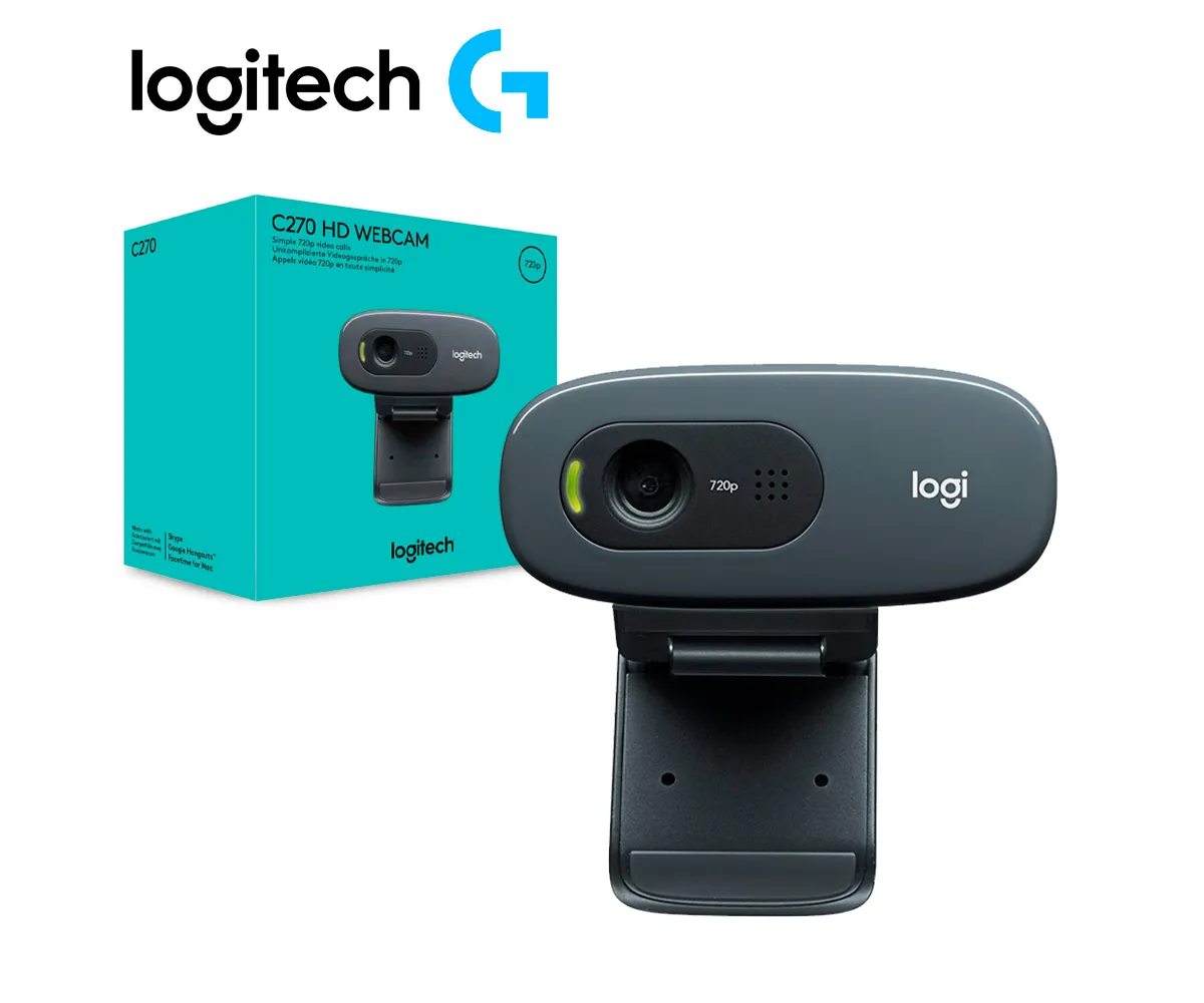 LOGITECH CAMARA WEB C270 HD 720P (960-000694) - imagen 2