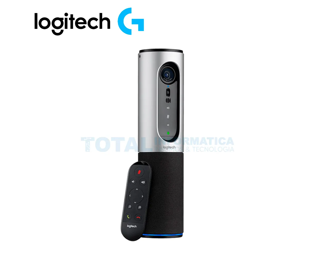CAMARA DE VIDEO CONFERENCIA LOGITECH B2B ( 960-001013 ) NEGRO/PLATA - imagen 2