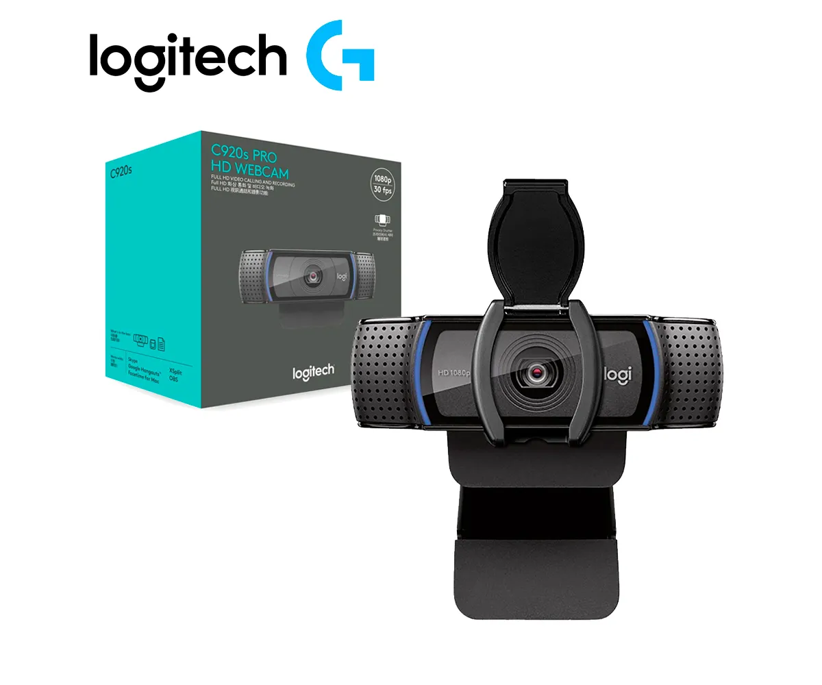 CAMARA LOGITECH C920S PRO HD (960-001257) COLOR NEGRO - imagen 2