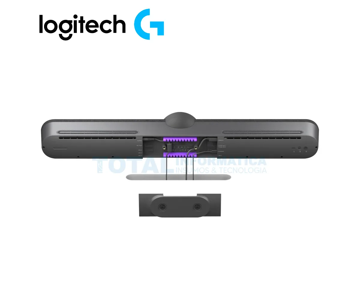 CAMARA WEB LOGITECH B2B RALLY BAR MINI ( 960-001336 ) 4K, SALA PEQUEÑA USB GRAFITO - imagen 3