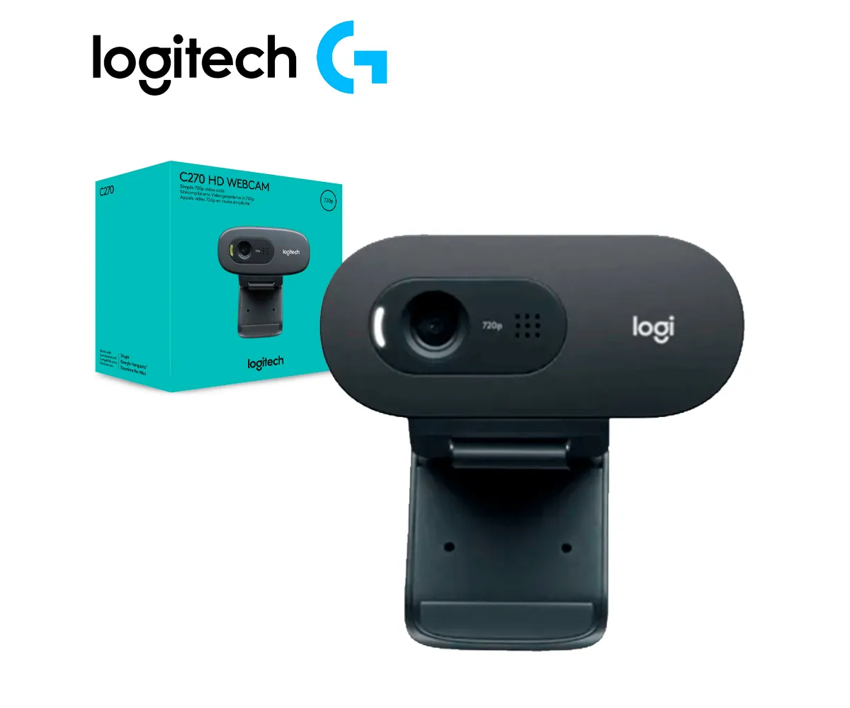 CAMARA LOGITECH C505 HD 720P (960-001363) USB, COLOR NEGRO - imagen 2