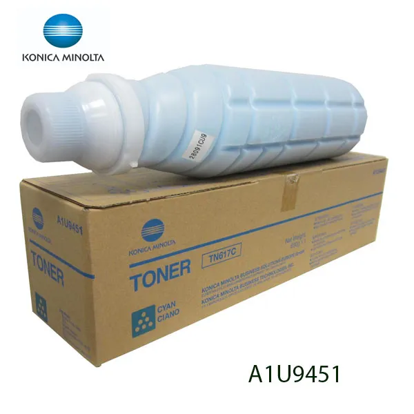 TONER KONICA MINOLTA TN-617C PARA BIZHUB PRESS C70HC CYAN A1U9451 - imagen 1