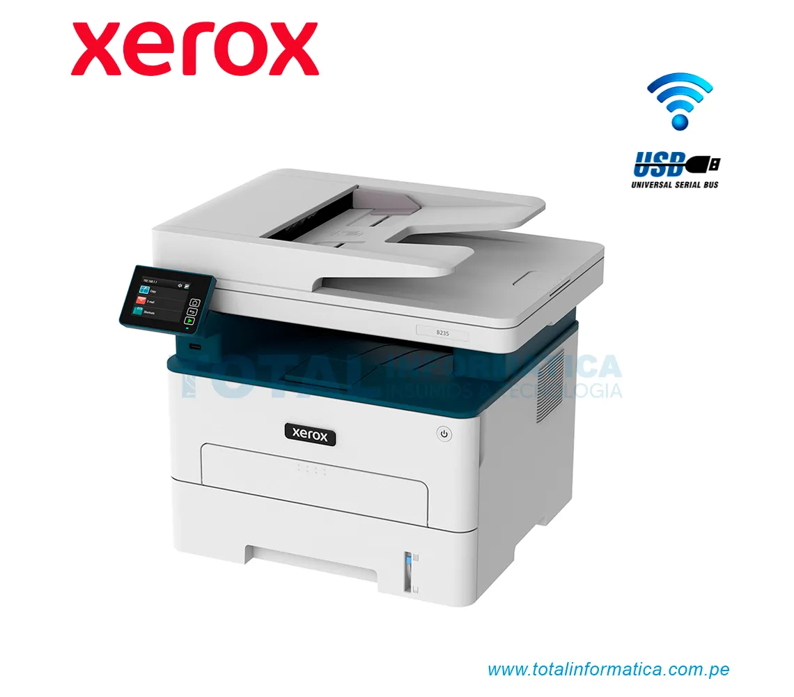 MULTIFUNCIONAL LASER XEROX B235V/DNI, A4/34PPM, MONOCROMATICA - imagen 2