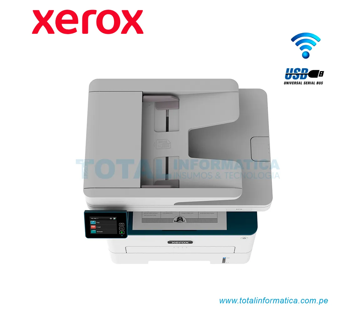 MULTIFUNCIONAL LASER XEROX B235V/DNI, A4/34PPM, MONOCROMATICA - imagen 3