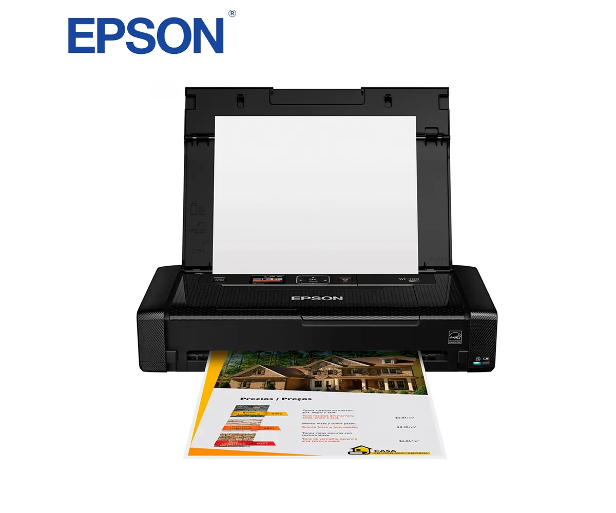 IMPRESORA EPSON WORKFORCE WF-100, INALÁMBRICO, COLOR, A4, USB 2.0 - imagen 1