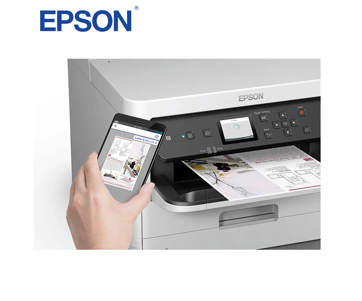 IMPRESORA EPSON WORKFORCE PRO WF-C5290, WIRELESS, ETHERNET, USB 2.0 - imagen 3