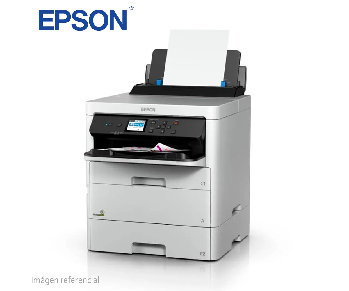 IMPRESORA EPSON WORKFORCE PRO WF-C579R, IMPRIME, ESCANEA, COPIA, FAX, WIFI - imagen 2