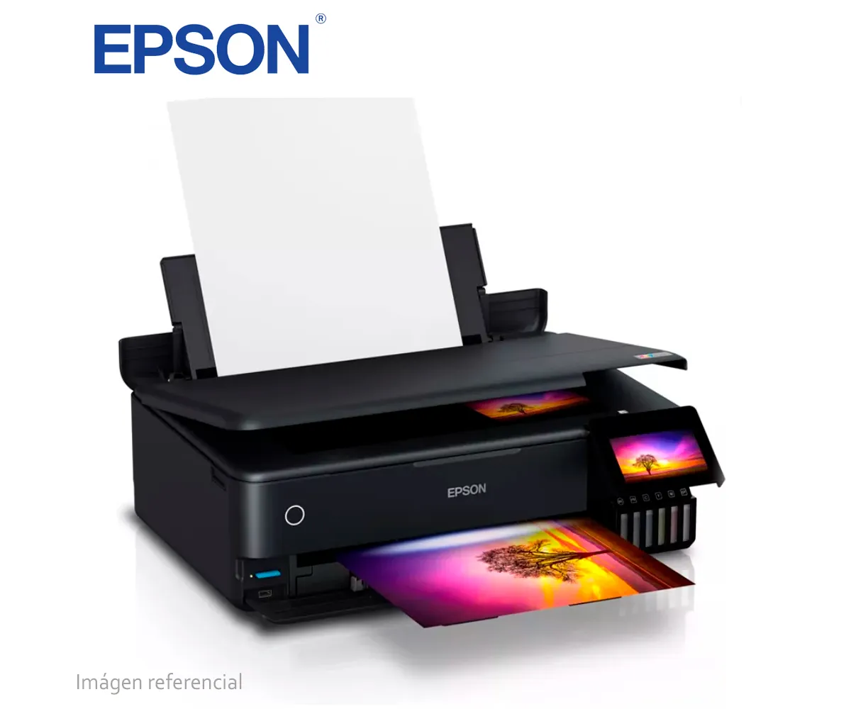 IMPRESORA EPSON ECOTANK L8180 (C11CJ21303) IMPRIME, ESCANEA, COPIA, LAN/WI-FI/USB 2.0 - imagen 2