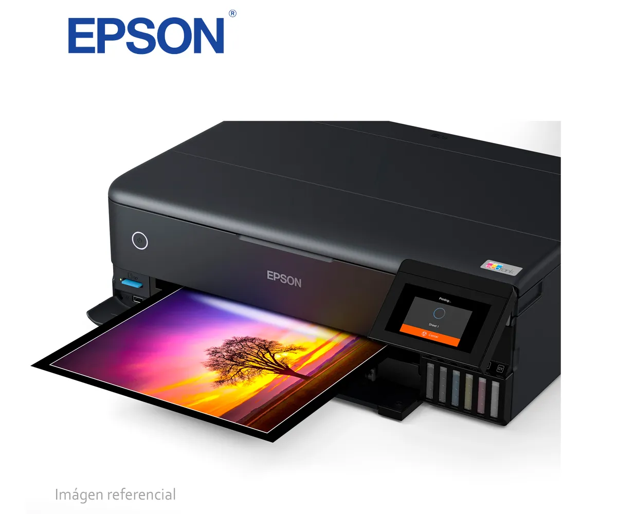 IMPRESORA EPSON ECOTANK L8180 (C11CJ21303) IMPRIME, ESCANEA, COPIA, LAN/WI-FI/USB 2.0 - imagen 3