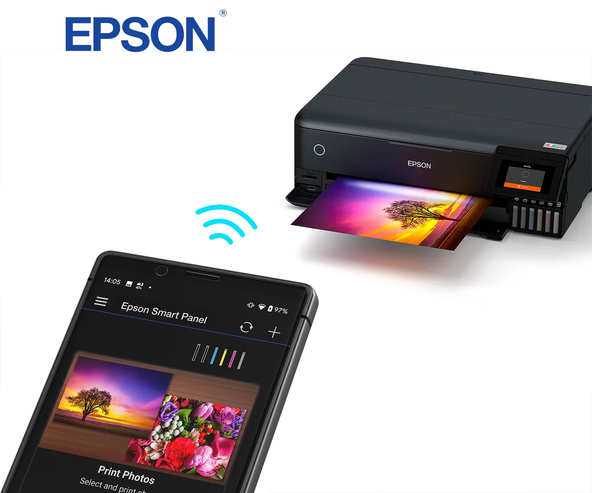 IMPRESORA EPSON ECOTANK L8180 (C11CJ21303) IMPRIME, ESCANEA, COPIA, LAN/WI-FI/USB 2.0 - imagen 4