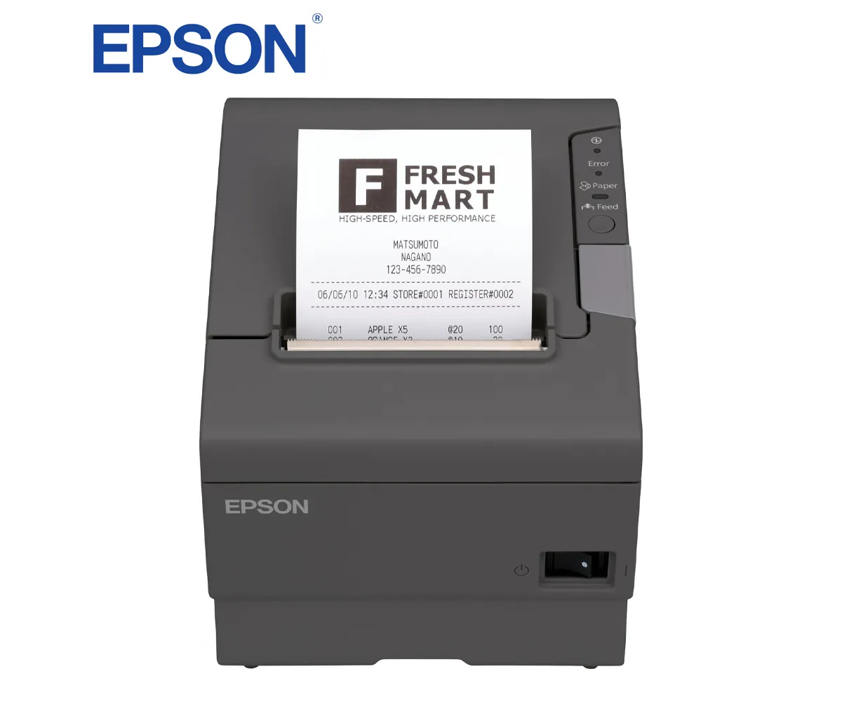 IMPRESORA EPSON TÉRMICA DIRECTA TM-T88V C31CA85084, MONOCROMO, PUERTO USB SERIAL - imagen 2