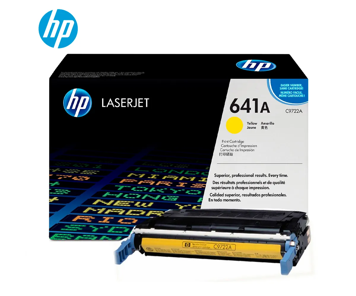 TONER HP 641A YELLOW (C9722A) LASERJET 4600, 4610, 4650, 8000 PAGINAS - imagen 2
