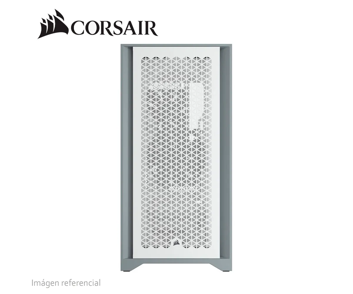 CASE CORSAIR (CC-9011201-WW) SEMITORRE 4000D AIRFLOW, MID TOWER, ATX, BLANCO. - imagen 2