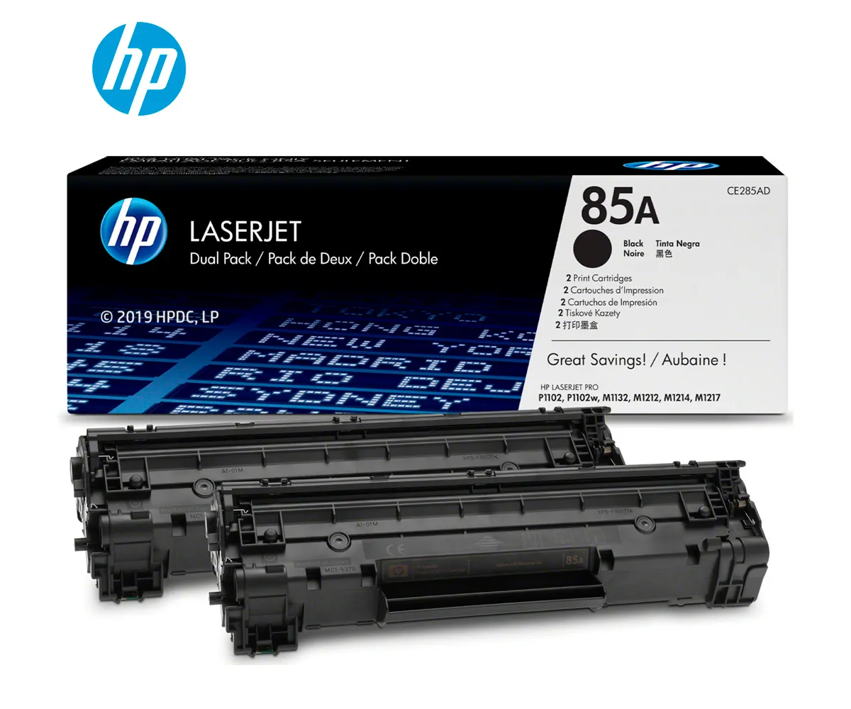 TONER HP CE285AD DUAL PACK BLACK, LASERJET PRO P1102, P1102W, 1600 PÁGINAS. - imagen 3