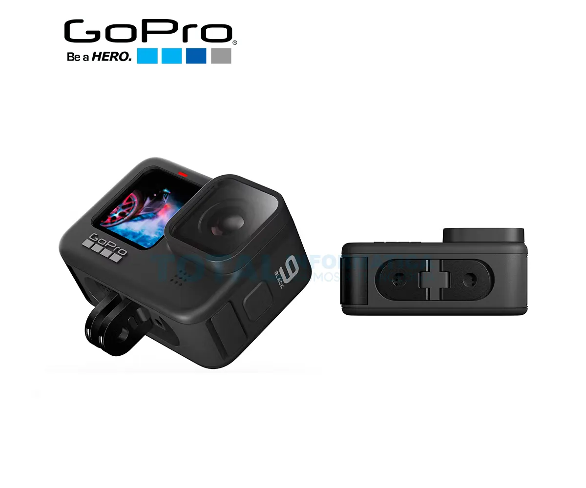 VIDEOCÁMARA DIGITAL GOPRO HERO9, PANTALLA TÁCTIL LCD, 5K, INALÁMBRICA, NEGRO - imagen 3