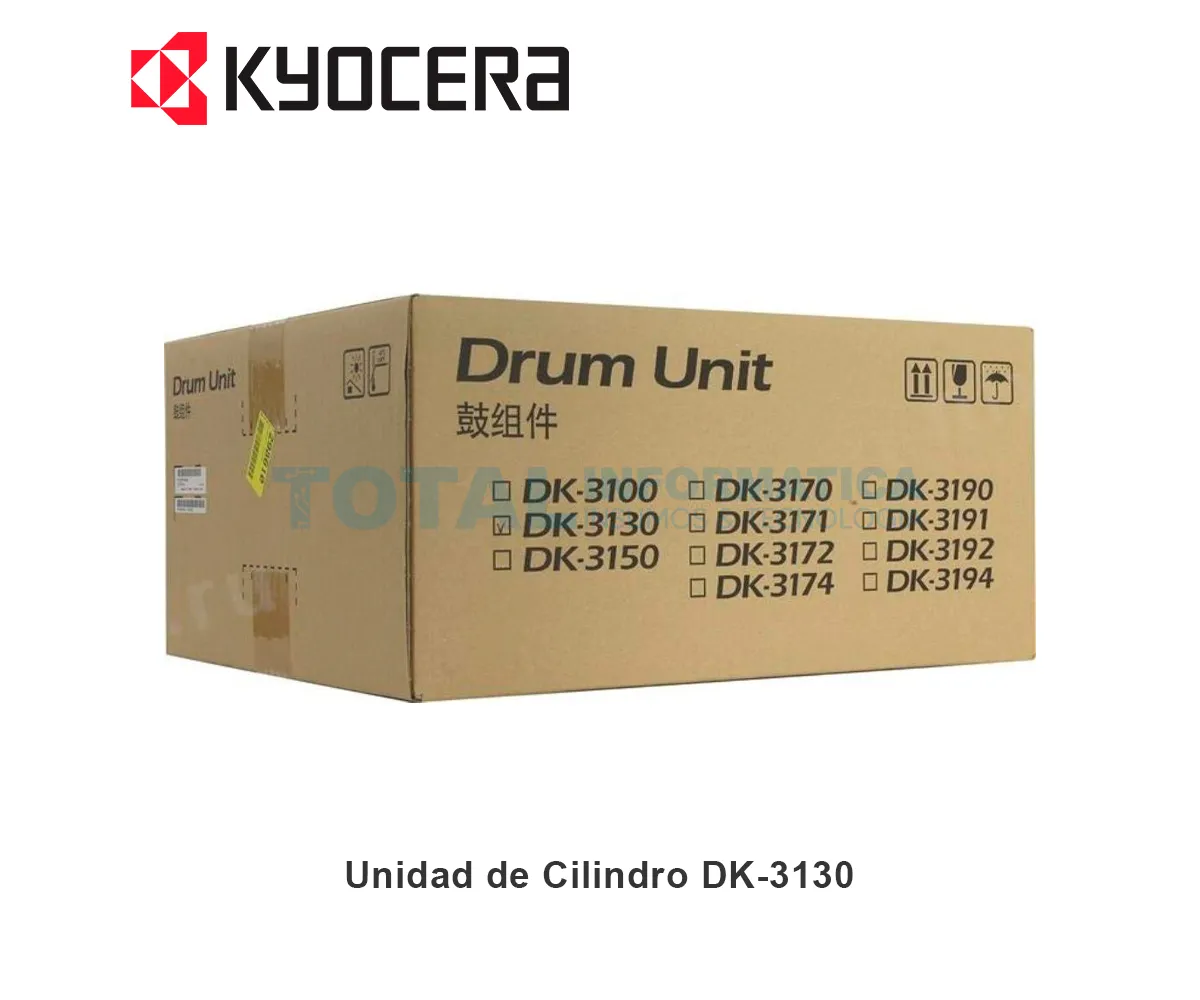 UNIDAD DE CILINDRO KYOCERA DK-3130, 302LV93065 - imagen 1