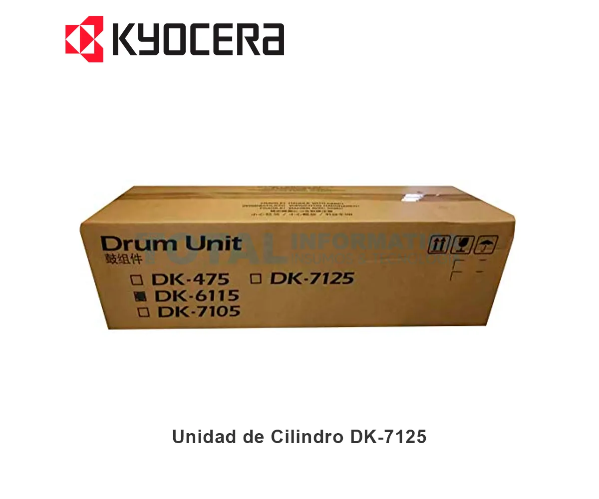 UNIDAD DE CILINDRO KYOCERA DK-7125, 302V693020 - imagen 1
