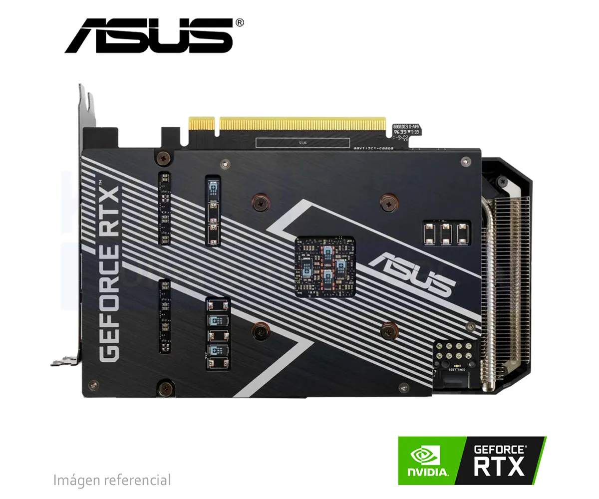 TARJETA DE VIDEO ASUS DUAL-RTX3060-O12G-V2, 12GB GDDR6, DUAL OC, HDMI, RAY TRACING, DLSS - imagen 4