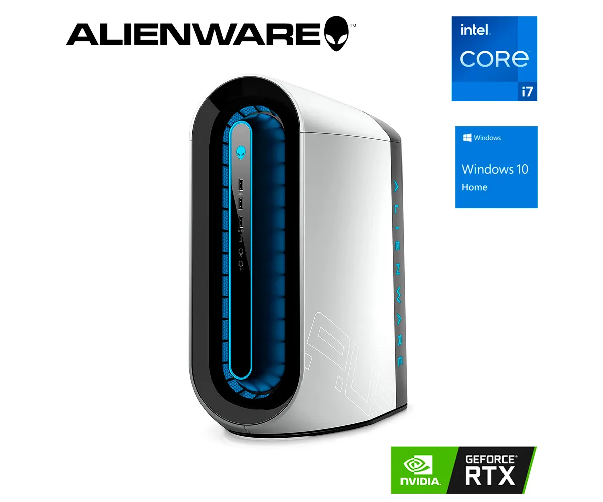 PC DELL ALIENWARE AURORA R12 GAMING, CORE I7-11700F, RAM 16GB HDD 1TB + SSD 256GB, 8GB NVIDIA RTX 3070, WIN 10 HOME - imagen 1