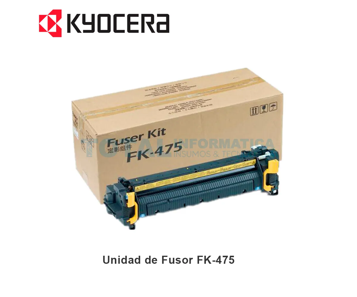 UNIDAD DE FUSOR KYOCERA FK-475, 302K393122 - imagen 1