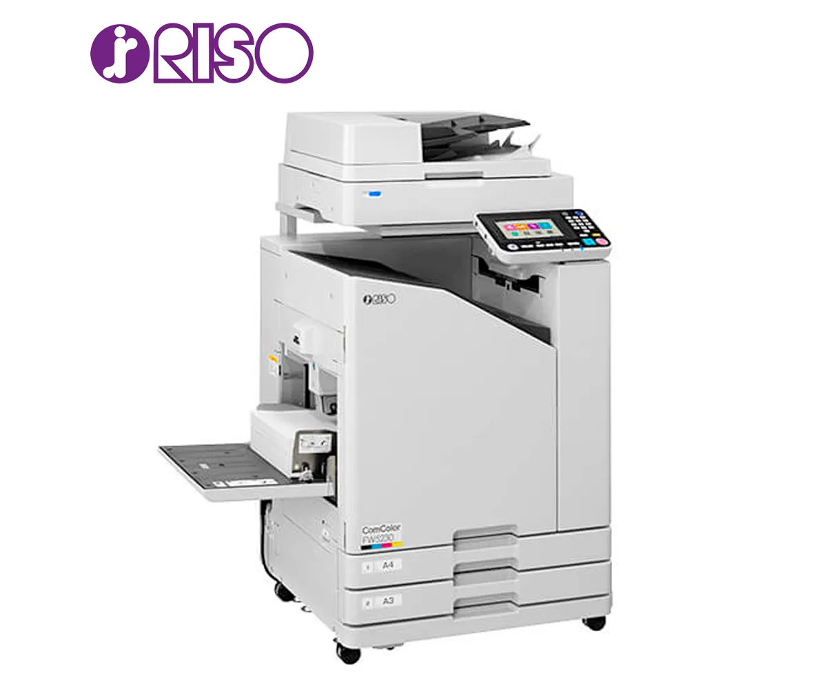 IMPRESORA DE REPRODUCCION RISO FW1230, MULTIFUNCIONAL, COMCOLOR BLACK - imagen 2