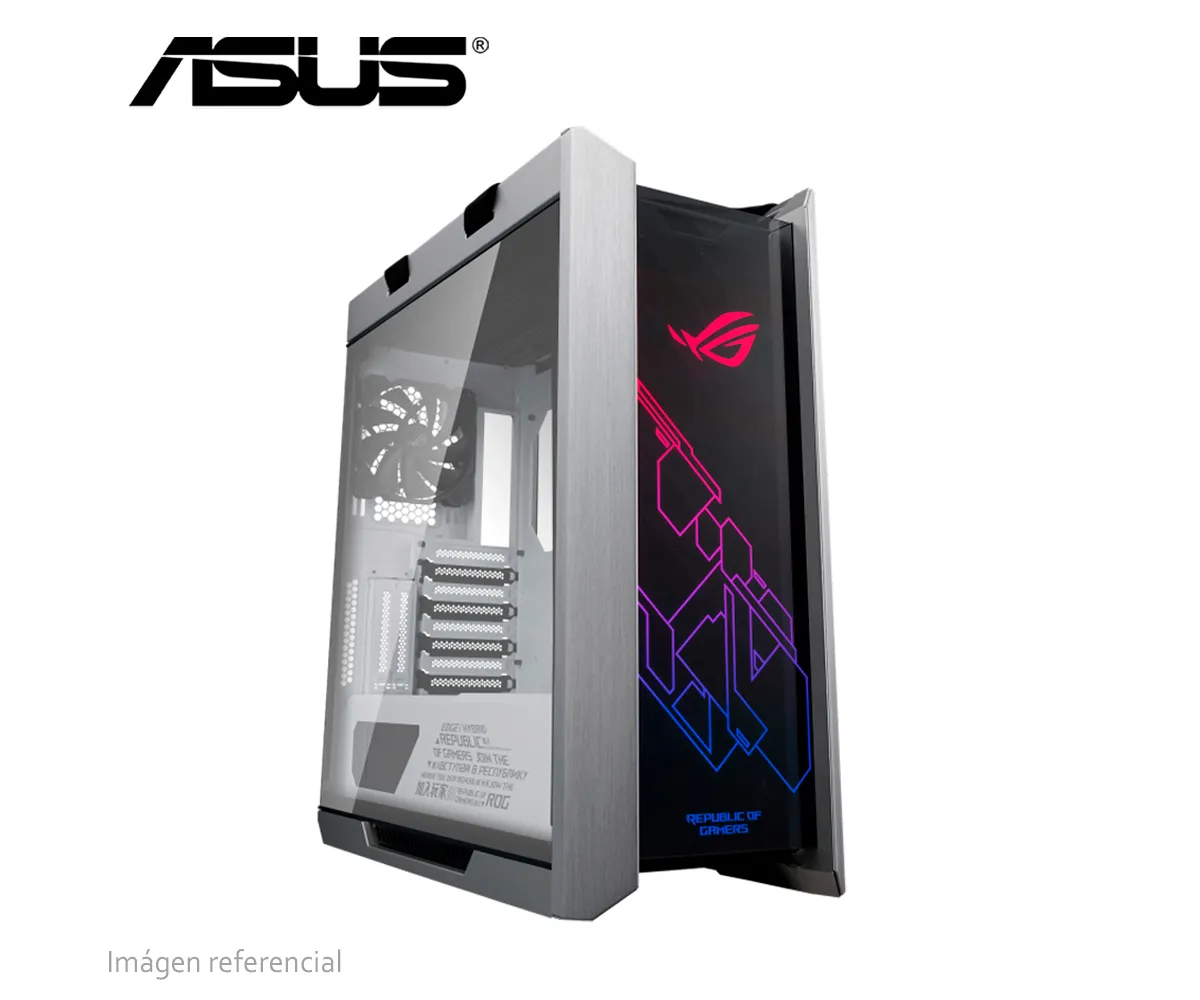 COMPUTER CASE ASUS ROG STRIX HELIOS GX601 WHITE EDITION, RGB MID-TOWER CON VIDRIO TEMPLADO - imagen 1