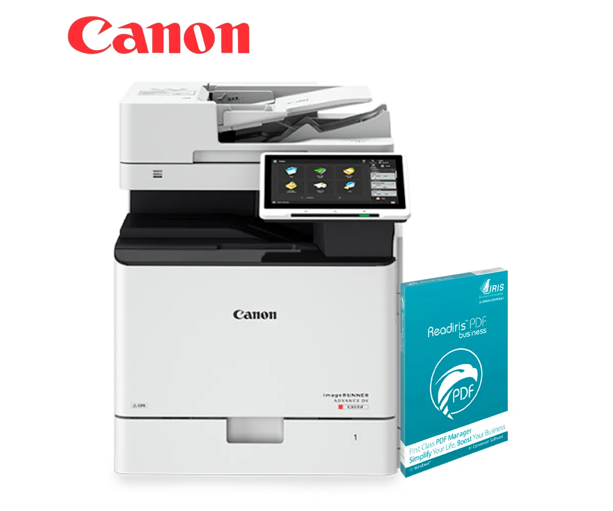 IMPRESORA LASER CANON IR C356IF III + CABINET TYPE N + 1 LICENCIA READIRIS CORPORATE PC - imagen 1