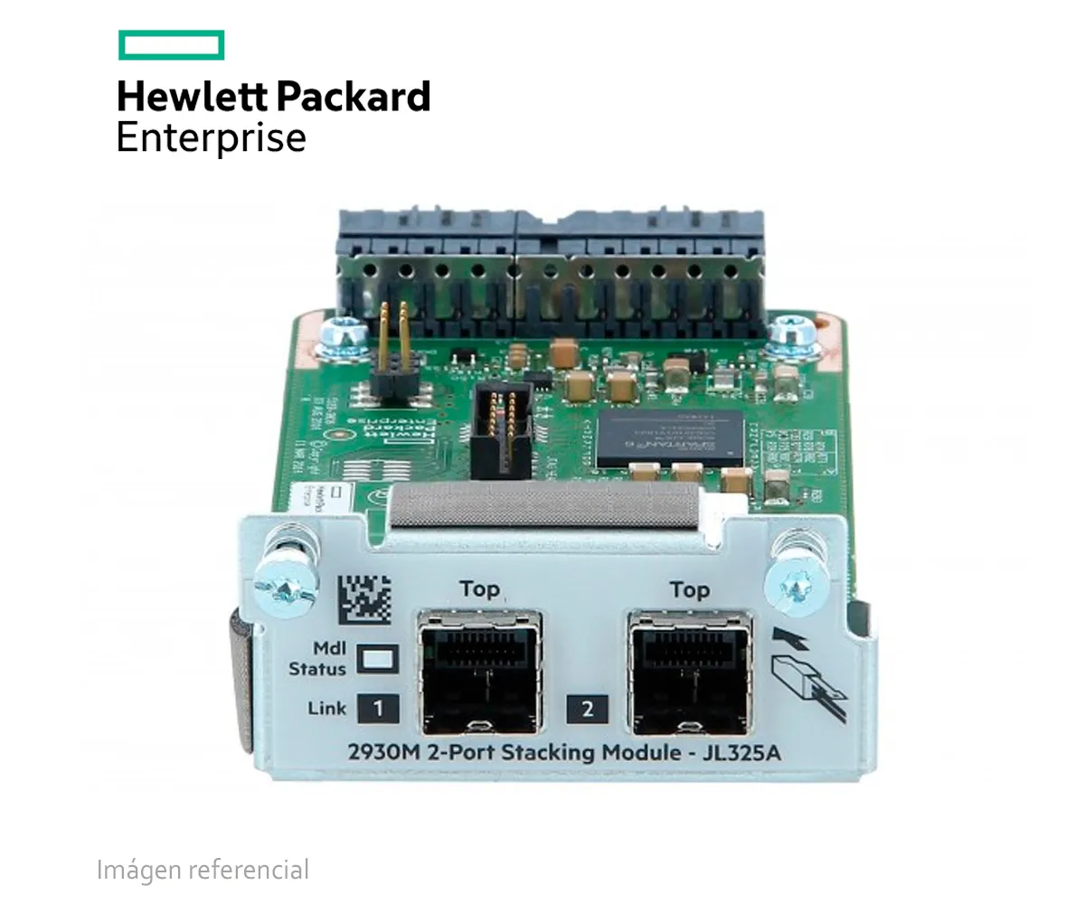 HPE ARUBA 2930 JL325A, SWITCH, MÓDULO DE APILAMIENTO DE 2 PUERTOS - imagen 2