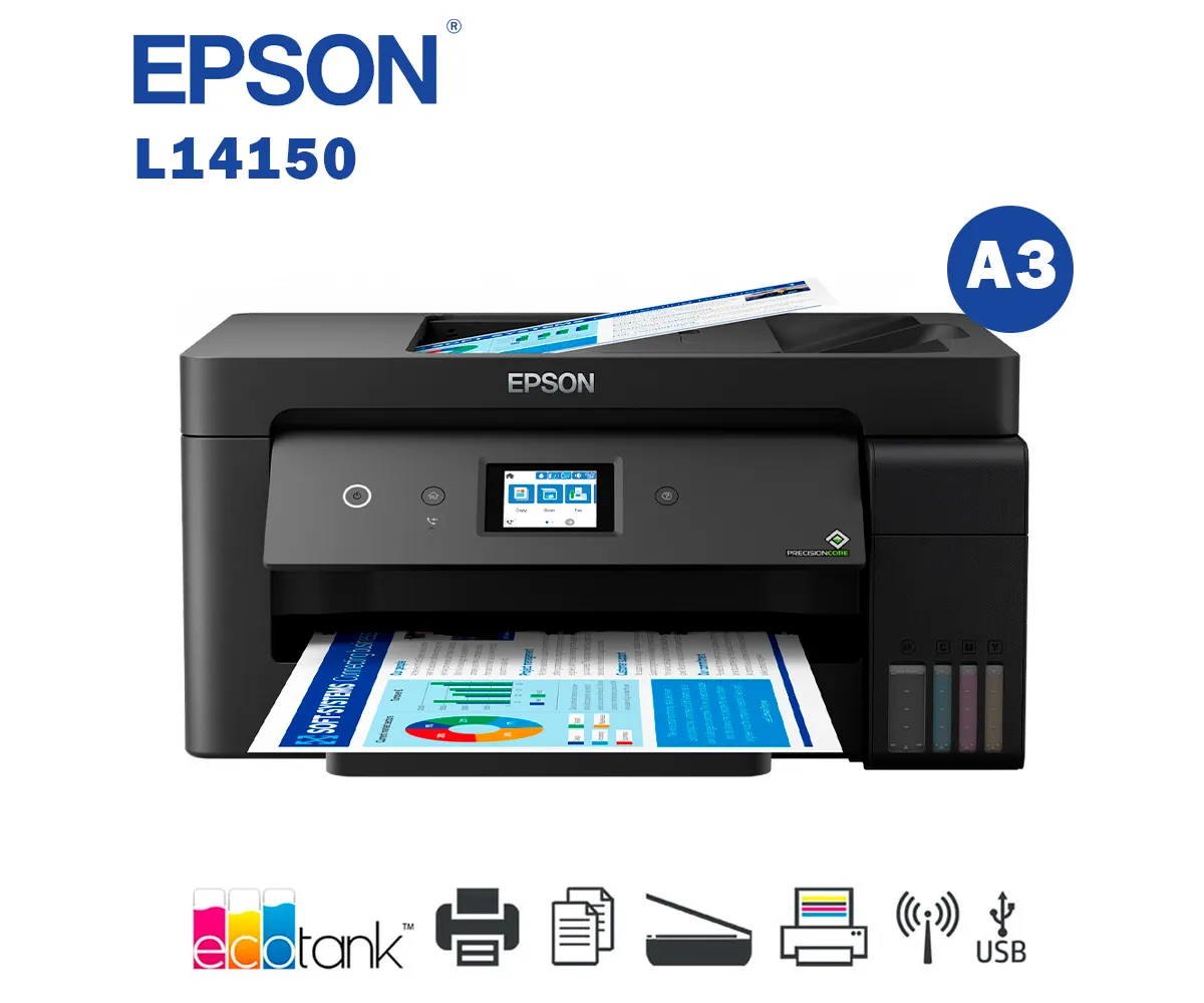 MULTIFUNCIONAL EPSON ECOTANK L14150, IMPRESORA INYECCION, INLÁMBRICA, A3 - imagen 1