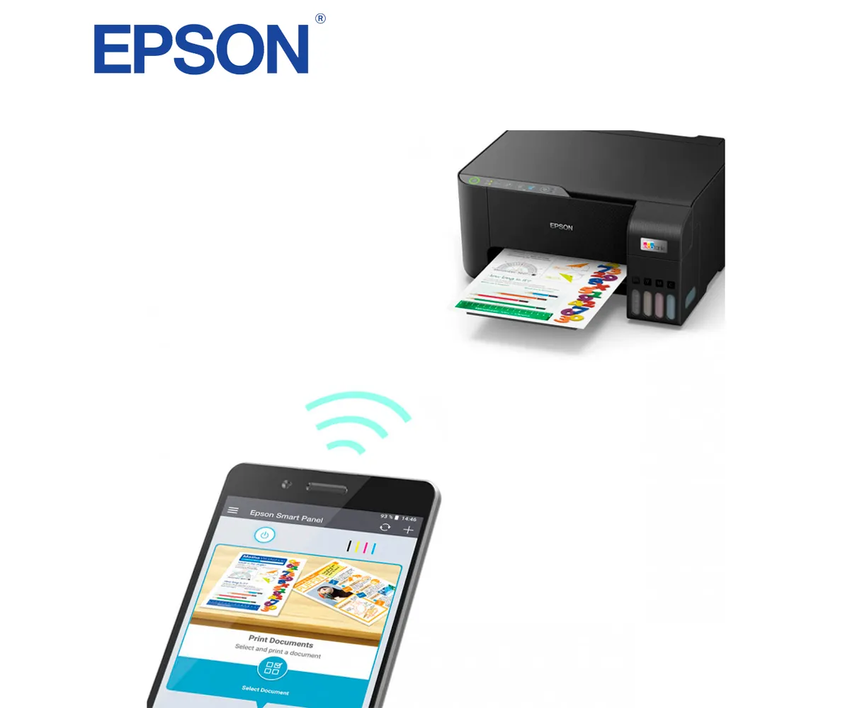 MULTIFUNCIONAL EPSON ECOTANK L3250, IMPRESORA INYECCION, WIFI - imagen 3
