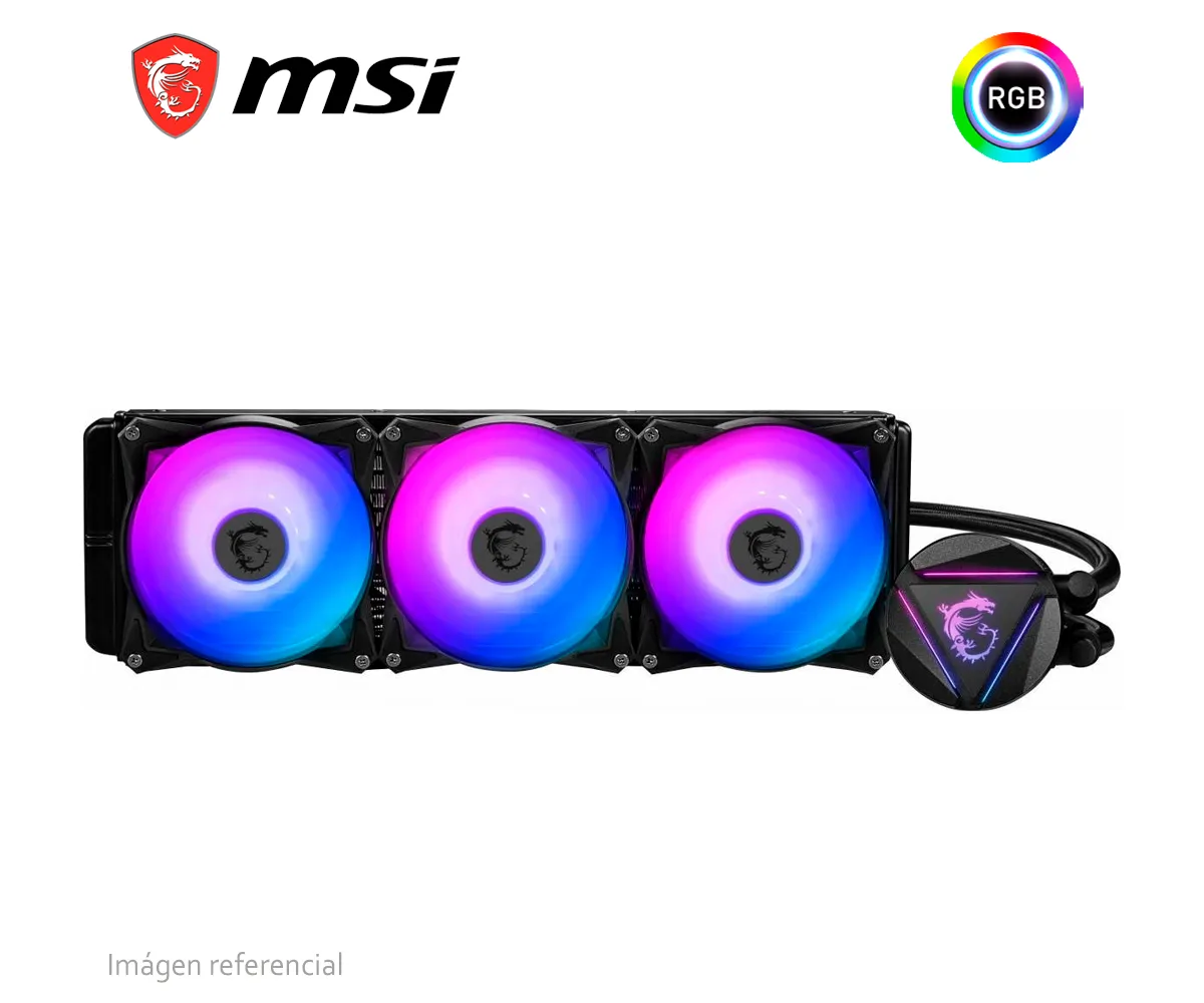 REFRIGERACIÓN LÍQUIDA MSI MAG CORELIQUID 360R ARGB, ARGB, COMPATIBLE CON INTEL, AMD. - imagen 2
