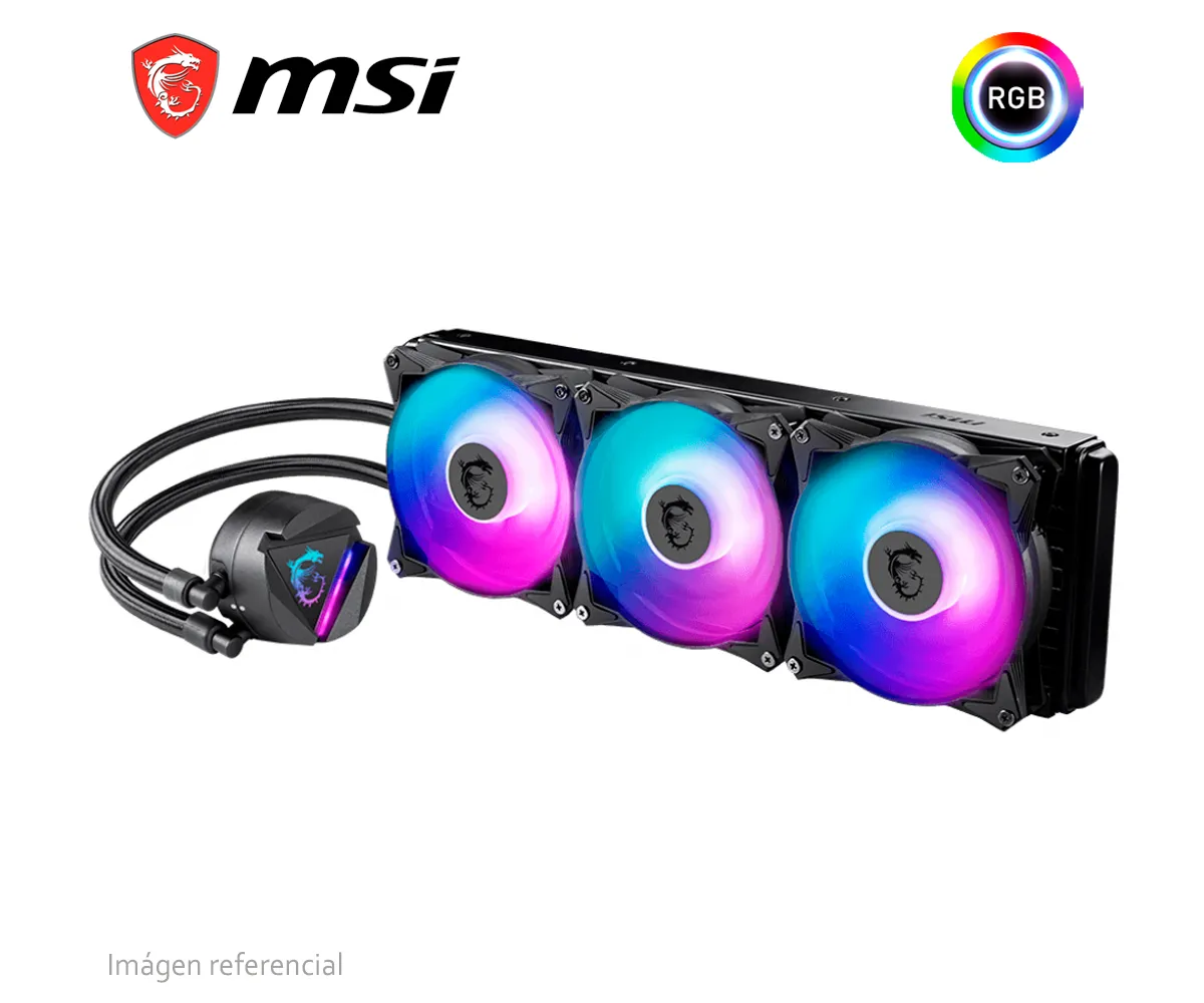 REFRIGERACIÓN LÍQUIDA MSI MAG CORELIQUID 360R ARGB, ARGB, COMPATIBLE CON INTEL, AMD. - imagen 3